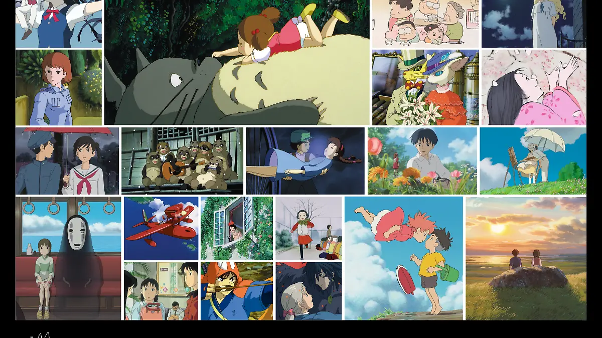 STUDIO GHIBLI FILM COLLAGE